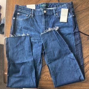 Ralph Lauren straight ankle jeans size 12